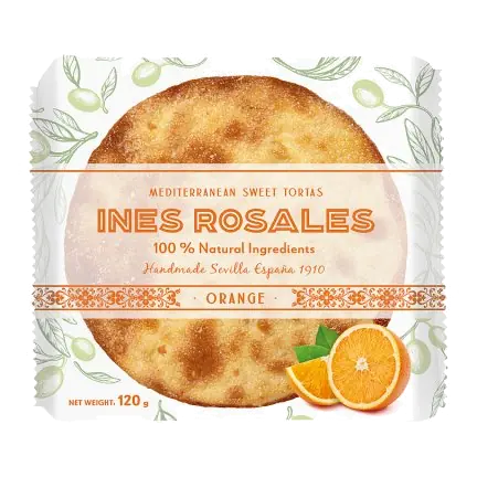 Orange Mediterranean Sweet Tortas