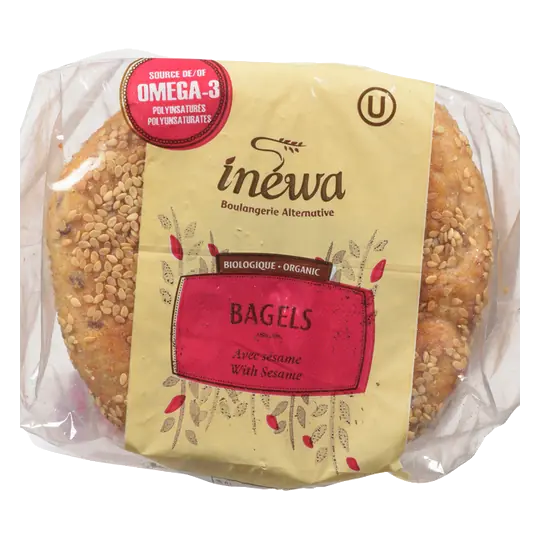 Organic Bagels With Sesame 660 g