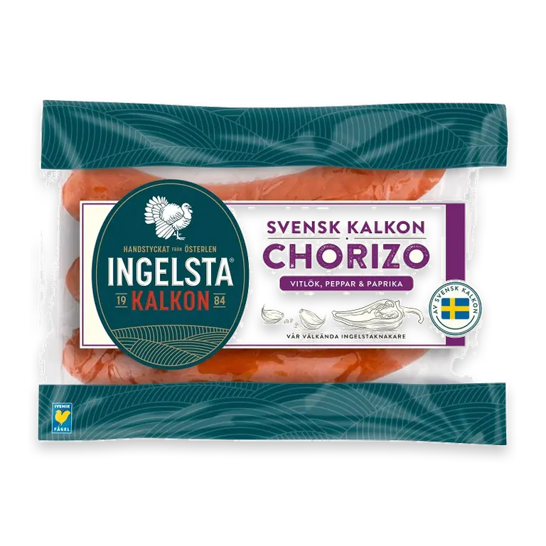 Chorizo av Kalkon 270g