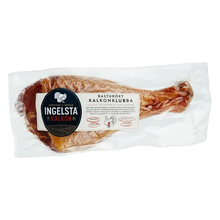 Kalkonklubba basturökt ca 720g