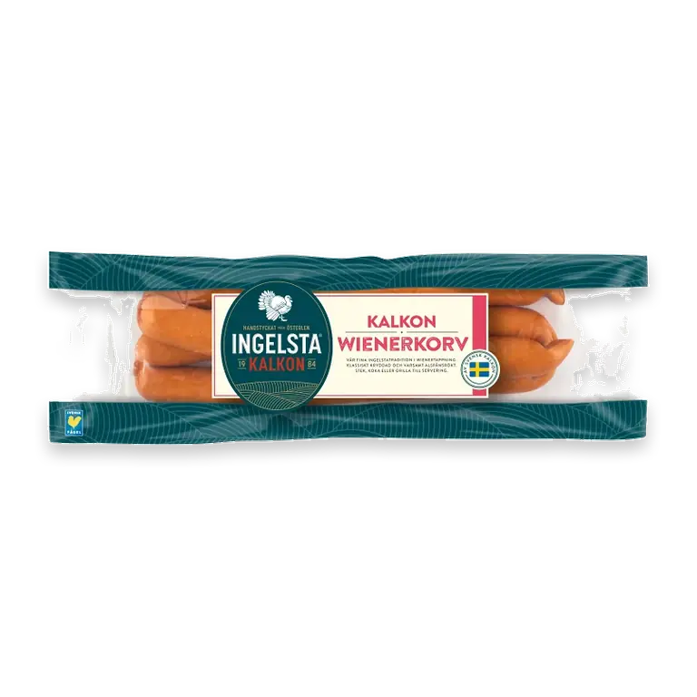 Wienerkorv Kalkon 300g