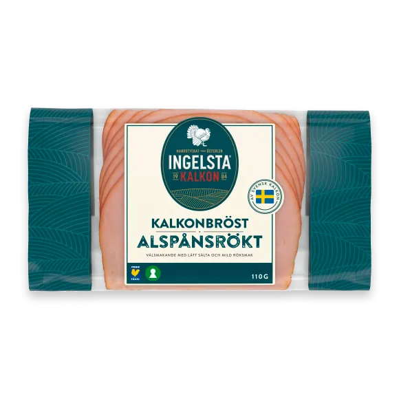 Alspånsrökt Kalkonbröst Skivad