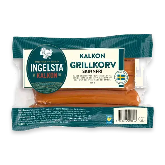 Grillkorv Kalkon