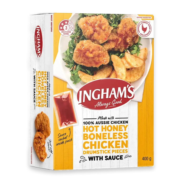 Boneless Chicken Drumstick Pieces Hot Honey