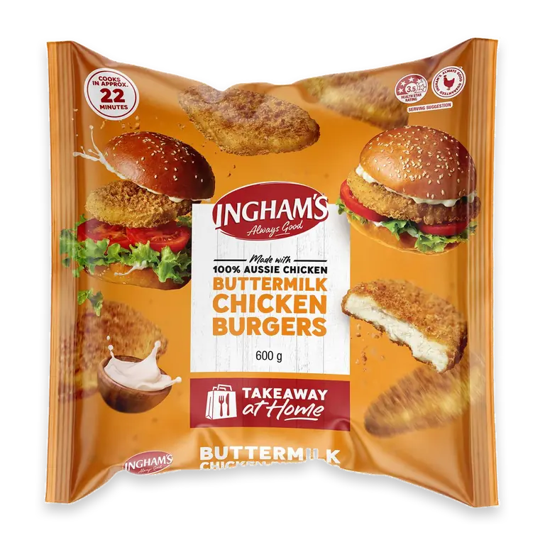 Buttermilk Chicken Burgers