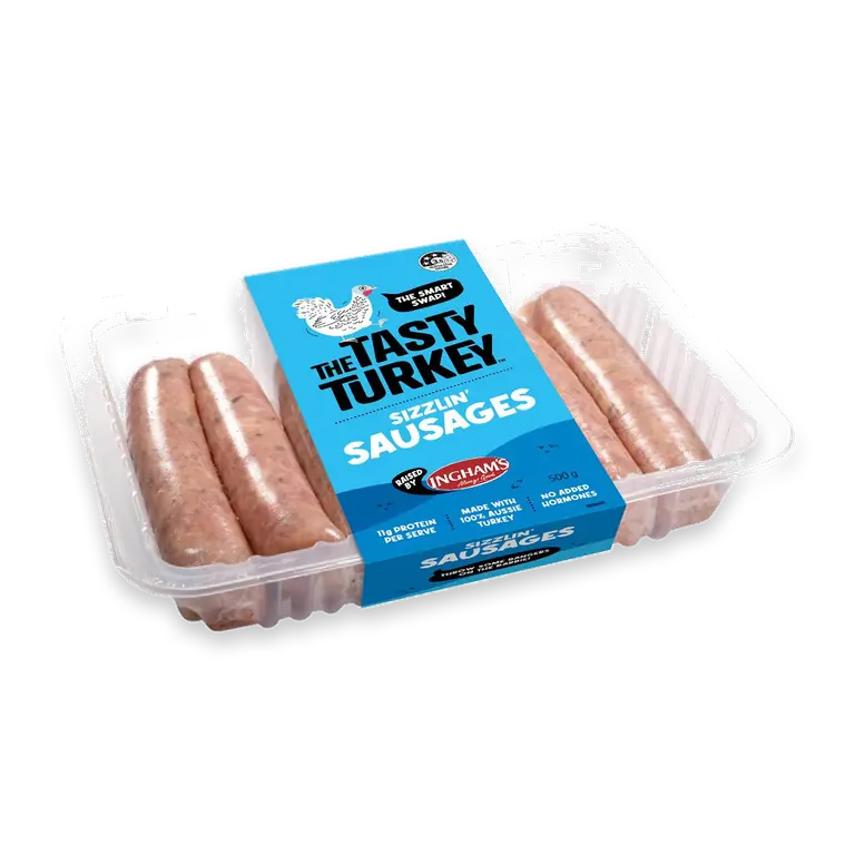 Turkey Sizzlin' Sausages