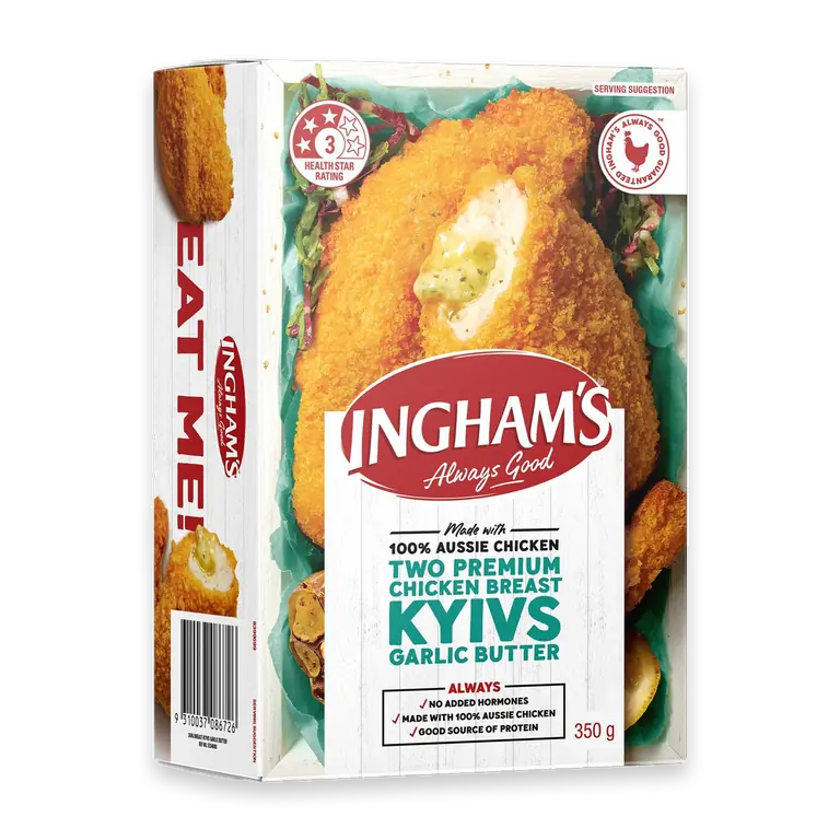 Two Premium Chicken Breast Kyiv Garlic Butter