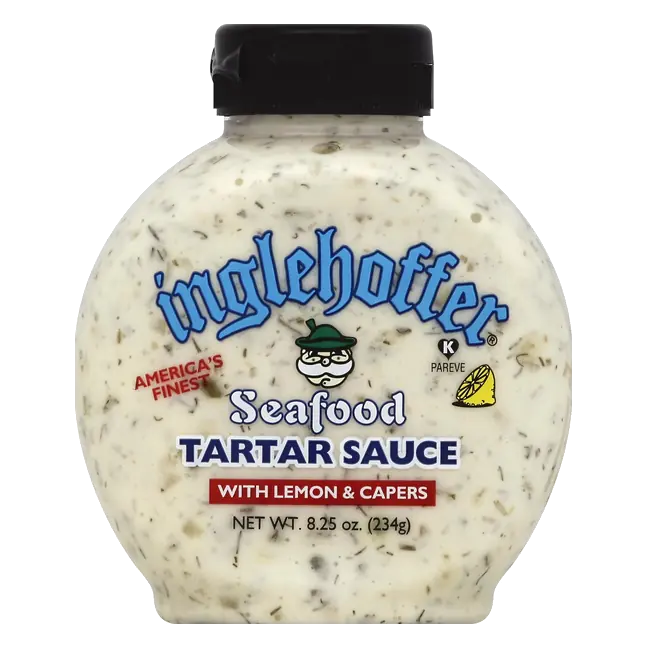 Inglehoffer Seafood Tartar Sauce with Lemon & Capers 8.25 oz