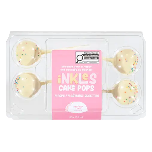 Cake Pops Birthday Cake 4 x 38 g