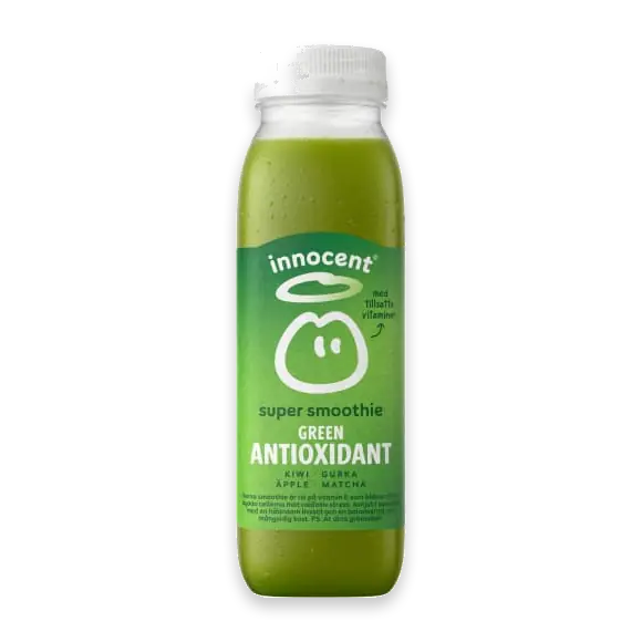 Antioxidant Kiwi Cucumber Apple Smoothie