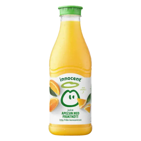 Apelsinjuice med Fruktkött