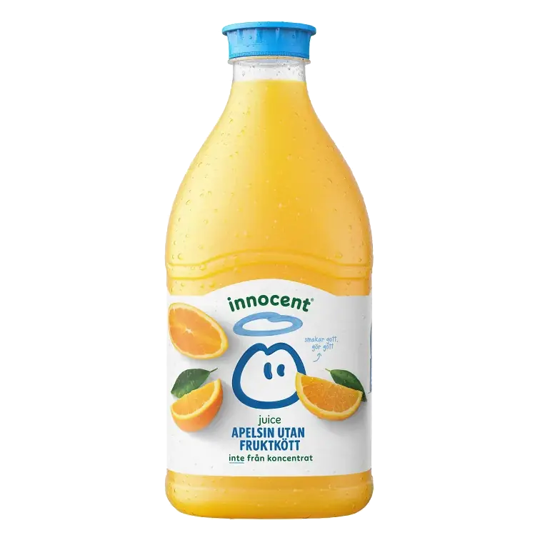 Apelsinjuice utan fruktkött 1,5l