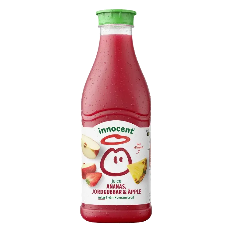 Juice Ananas Jordgubb 900 ml