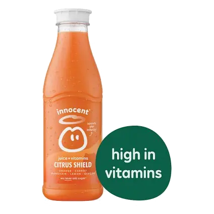 Plus Citrus Shield Orange & Carrot High Vitamin Fruit Juice