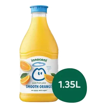 Pure Smooth Orange Fruit Juice Large