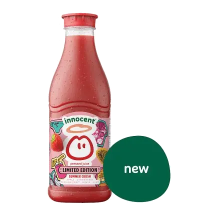Summer Crush Strawberry, Lime & Guava Juice limited edition 900ml