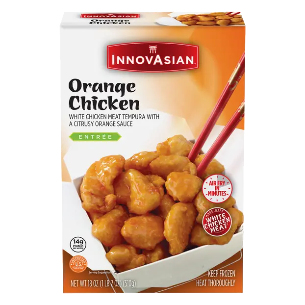 Orange Chicken Entree Frozen Meal