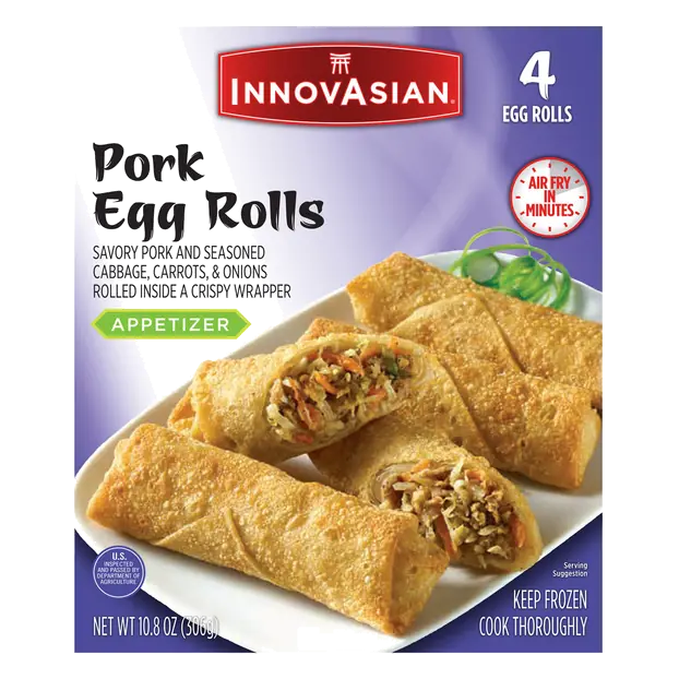 Pork Egg Rolls - 4 ct Frozen