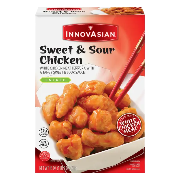 Sweet & Sour Chicken Entree Frozen Meal