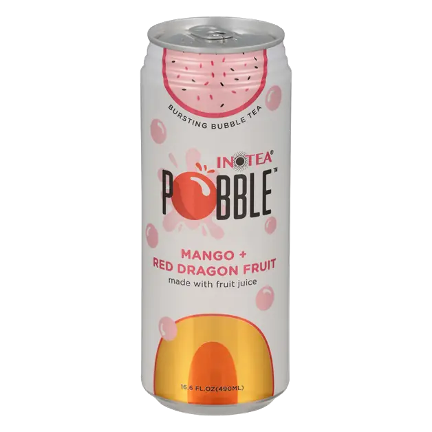 Pobble Bubble Tea Mango + Red Dragon Fruit