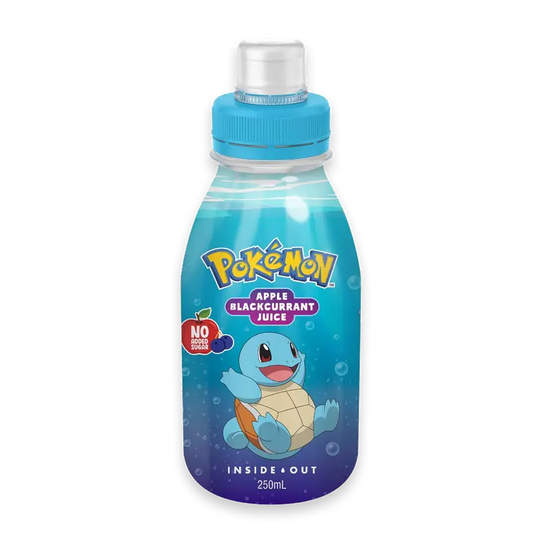 Pokemon Juice Apple Blackcurrant