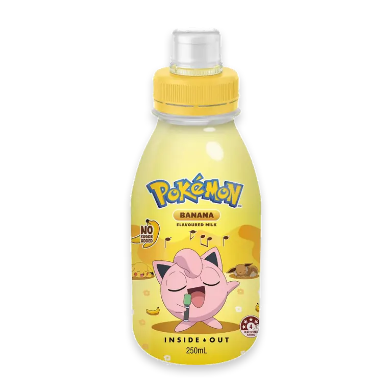 Pokemon Milk Pop Top Banana