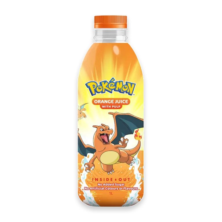 Pokemon Orange Juice With Pulp