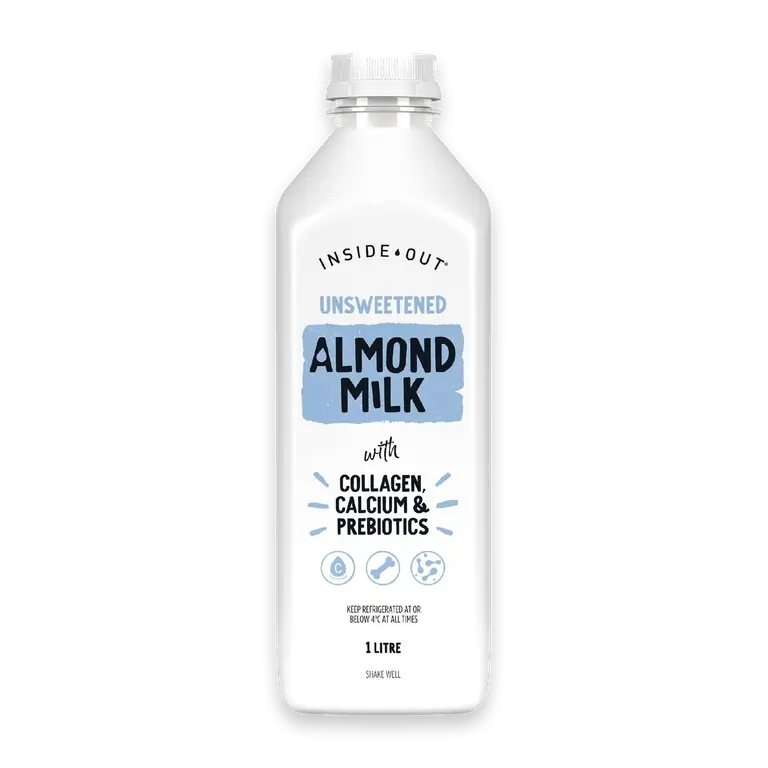 Unsweetened Almond Milk With Collagen Calcium & Prebiotics