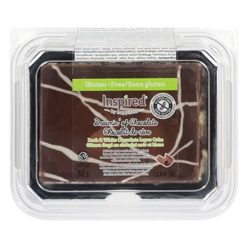 Gluten-Free Frozen Layer Cake Dark & White Chocolate 456 g