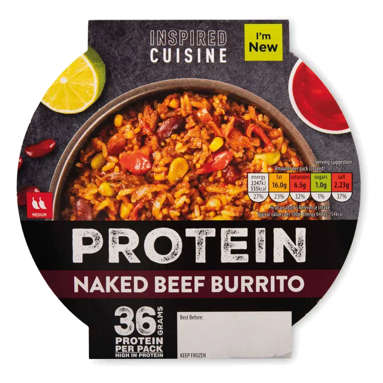 Beef Burrito Protein Pot