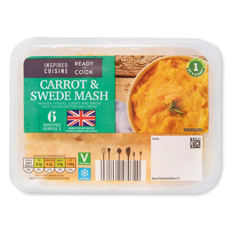 Carrot & Swede Mash