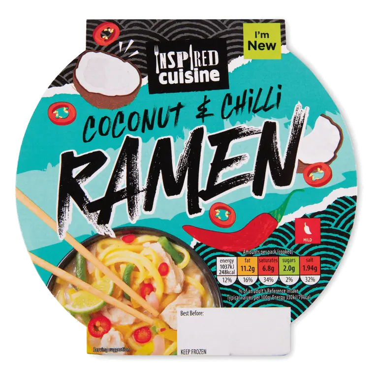 Coconut & Chilli Chicken Ramen Bowl