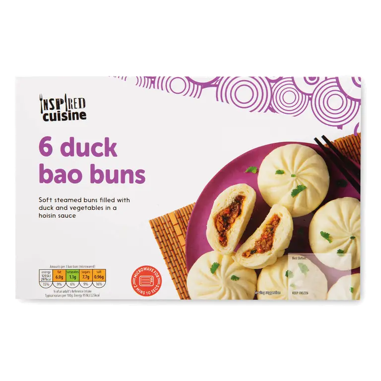 Duck Bao Buns 6 Pack