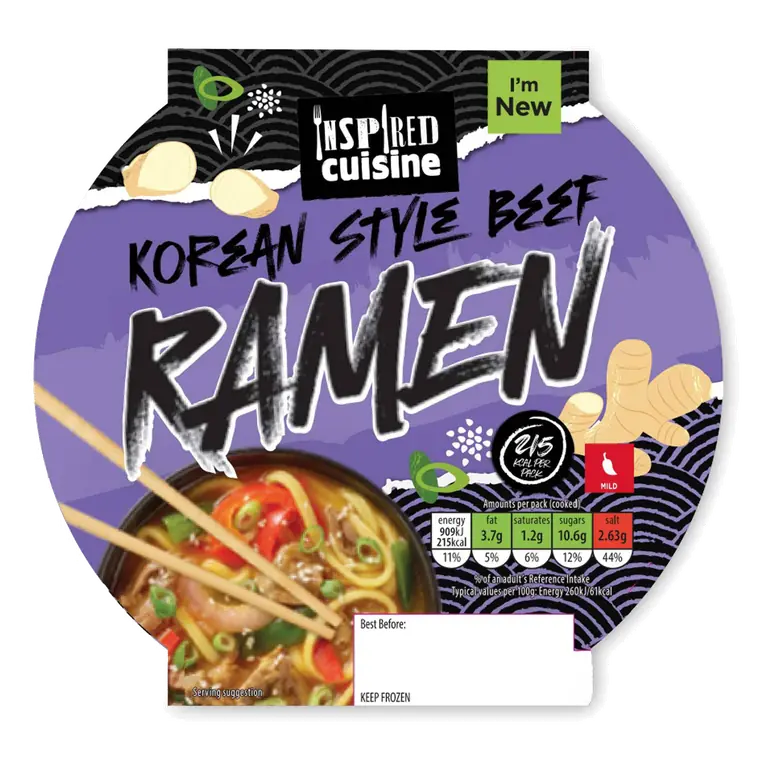 Korean Style Beef Ramen Bowl