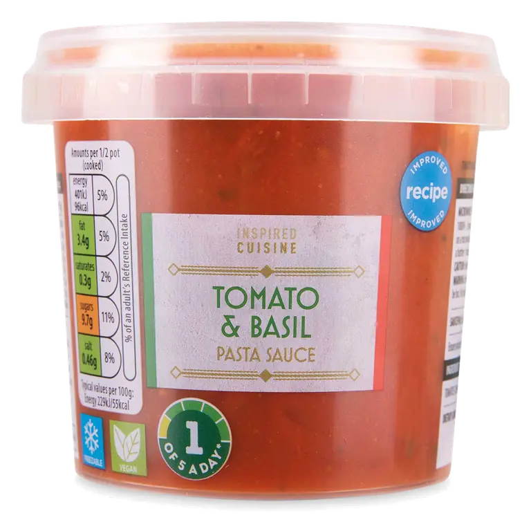 Tomato & Basil Pasta Sauce