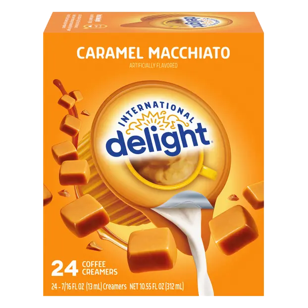 Caramel Macchiato Flavored Coffee Creamer - 24 ct