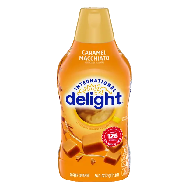 Caramel Macchiato Flavored Coffee Creamer