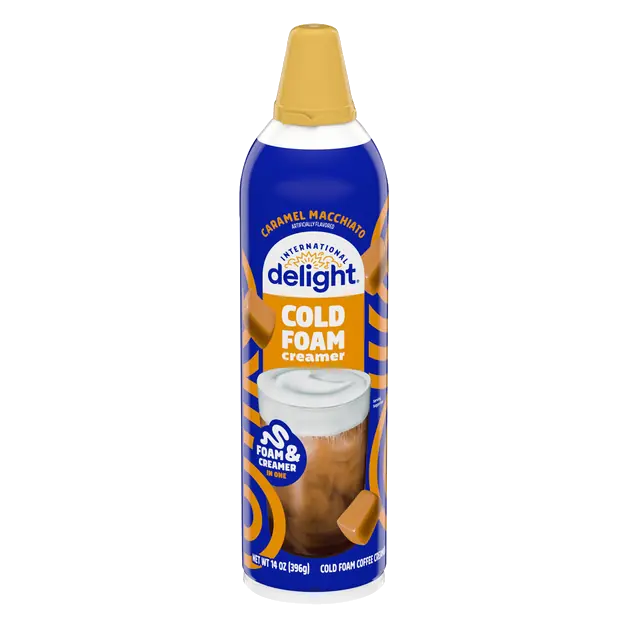 Caramel Macchiato Flavored Cold Foam Coffee Creamer