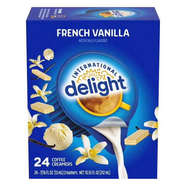 French Vanilla Flavored Coffee Creamer - 24 ct
