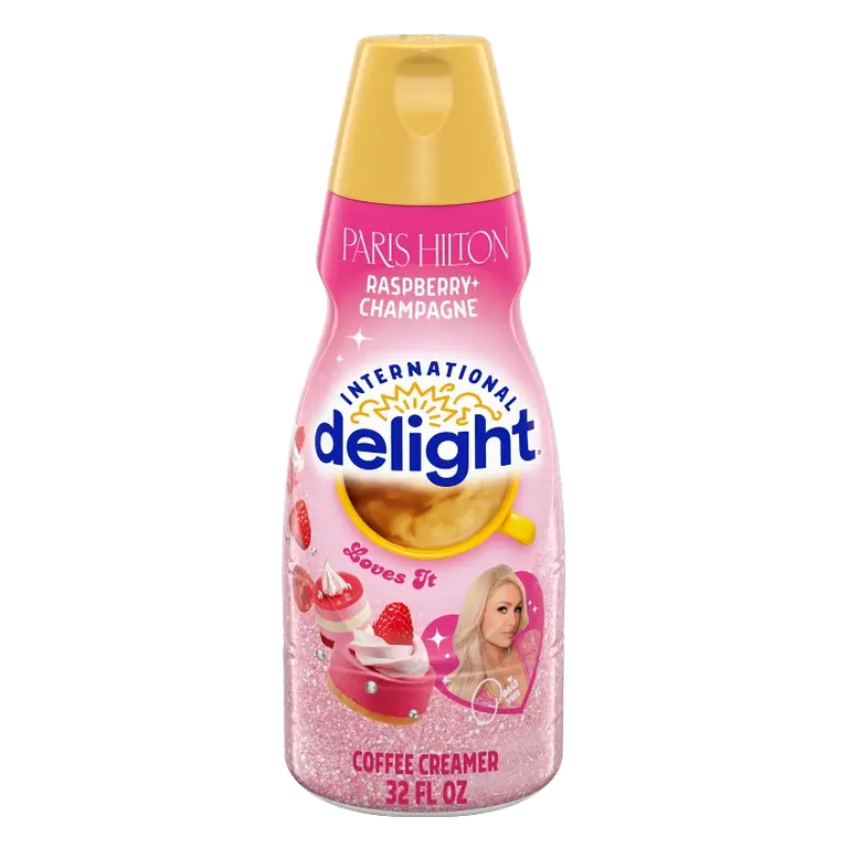 International Delight Paris Hilton Raspberry Champagne Coffee Creamer, 32oz