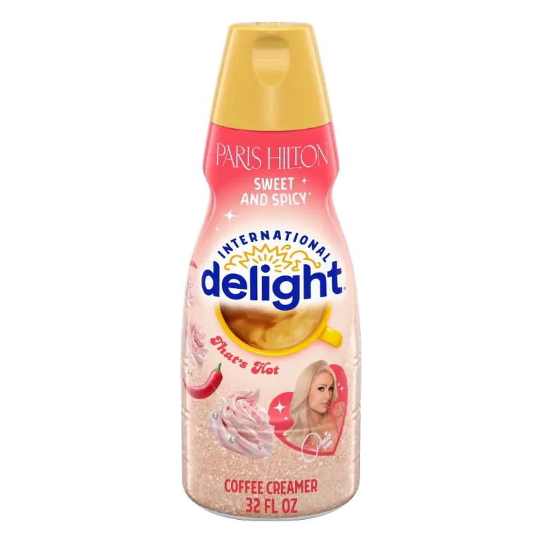 International Delight Paris Hilton Sweet and Spicy Coffee Creamer, 32oz: Gluten-Free, Lactose-Free
