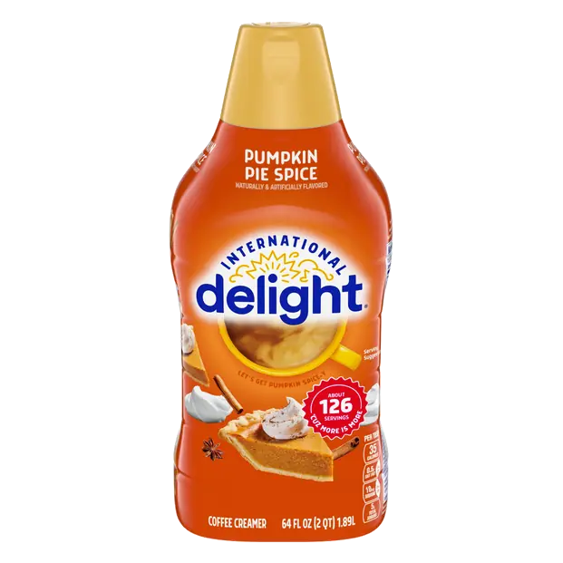 Pumpkin Pie Spice Flavored Coffee Creamer
