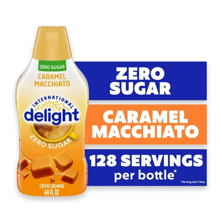 Sugar-Free Zero Sugar Caramel Macchiato Liquid Coffee Creamer