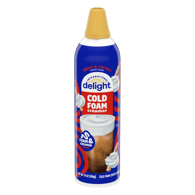 Sweet & Creamy Flavored Cold Foam Coffee Creamer