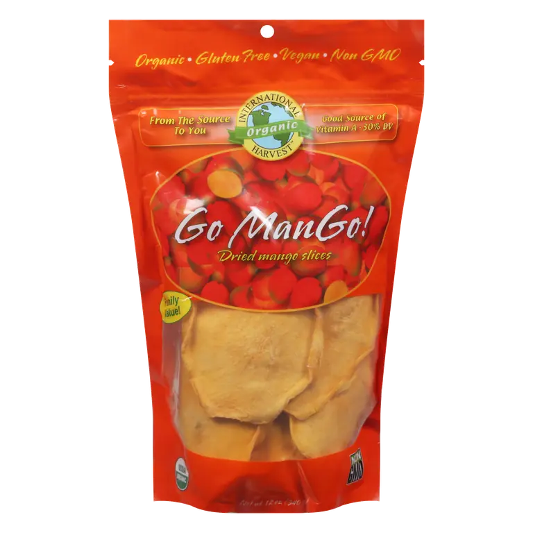 Organic Dried Fruit Mango Slices