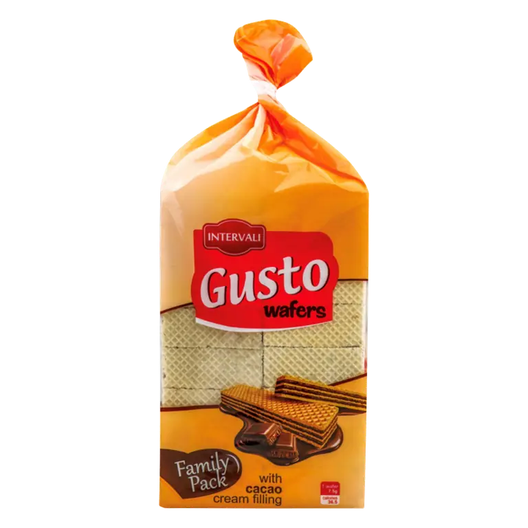 Gusto Wafers Cacao Cream Filing