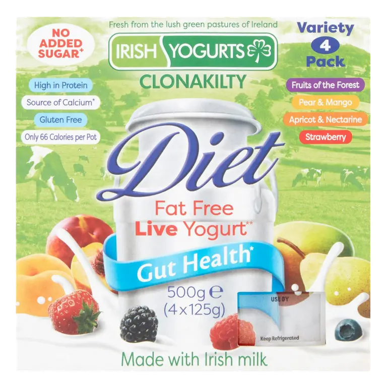 Diet Fat Free 4x125g