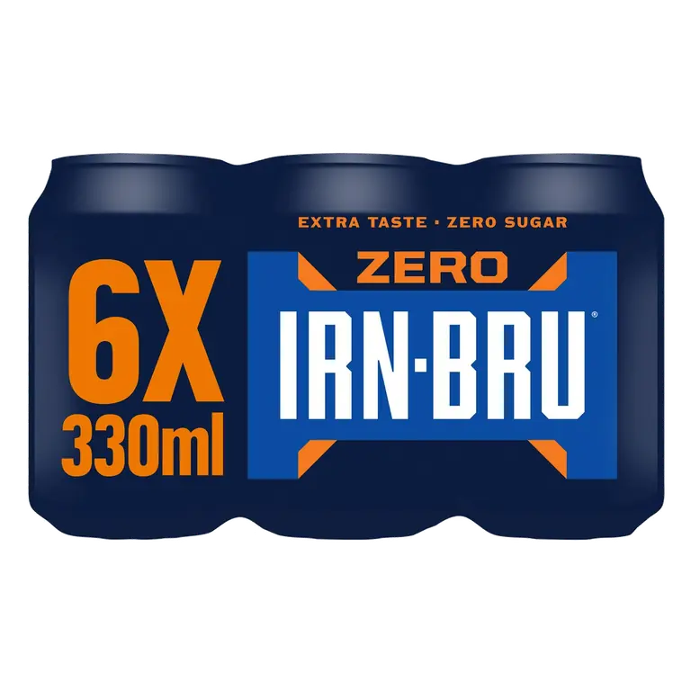 Xtra Sugar Free Soft Drink 6x330ml