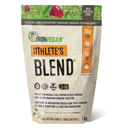 Organic Supplements Athlete's Blend Natural Vanilla 1 kg