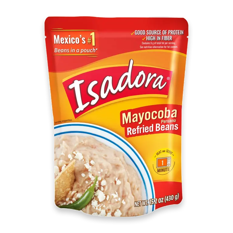 Refried Mayocoba beans 15.2 oz